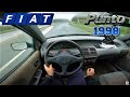 1998 fiat punto 11 54hp pov driving in the rain