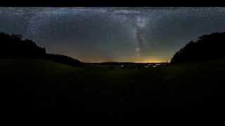 milky way in equirectangular projektion