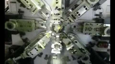 Vinston US CNC 12-680R Sample 1 - Wire Spring - Camless Multi-Axis Spring Former