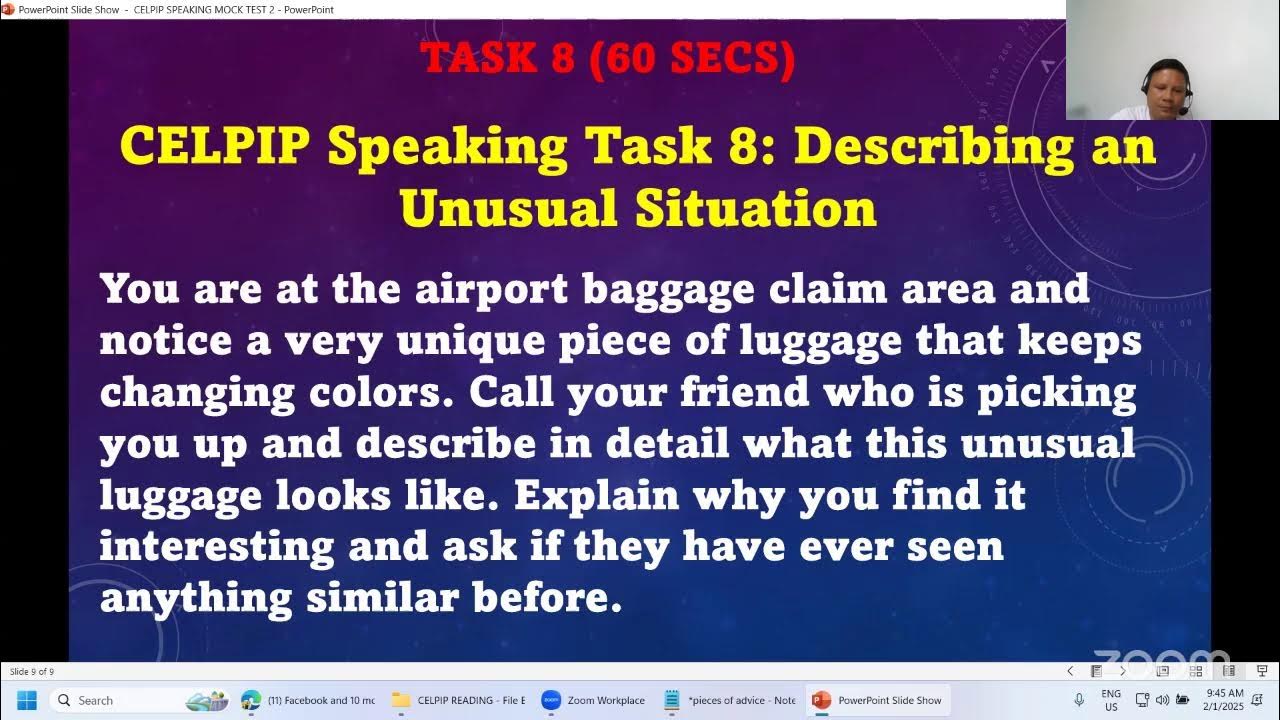 Jen celpip speaking mock test youtube