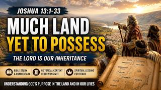 Joshua 13 Bible Study | Much Land Yet to Possess | The Lord Is Our Inheritance