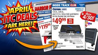 Harbor Freight Just Dropped HUGE April ITC DEALS! — Here's What's Worth BUYING!
