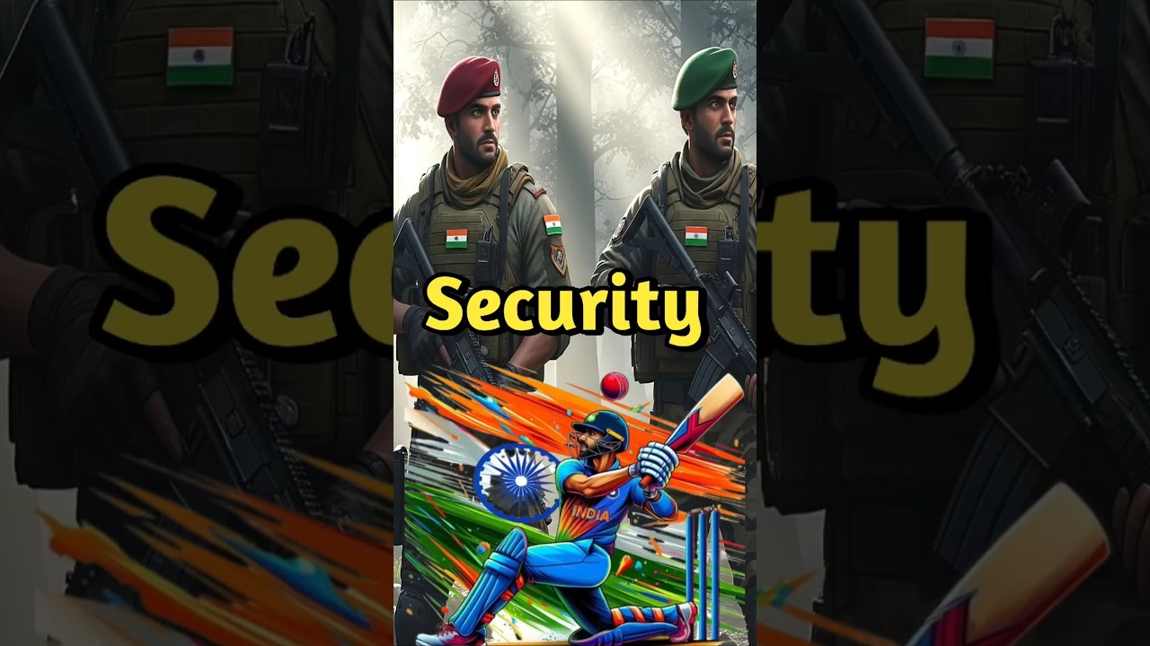 Indian Army Commandos Behind Indian Cricket Team Security 🇮🇳 