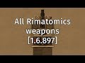 Rimatomics weapons