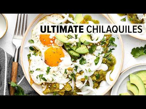 CHILAQUILES VERDES | My Favorite Mexican Breakfast Recipe!