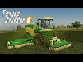 FS19 | #14 A Cortar Pasto BIG KRONE M 450 | pasto y Heno