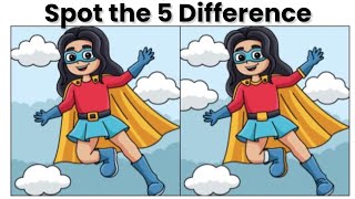     Spot the Difference: Can You Find Them All | Brain Training Challenge