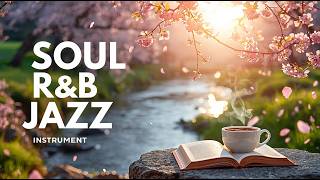 Cozy R&B Jazz by the River with Soft Water Sounds | Chill & Focus Music #1133 screenshot 5