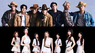 Enhypen U0026 Babymonster  Big Girls Dont Cry X Like That  Mashup