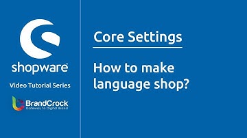 Shopware tutorials : How to make Language Shop?