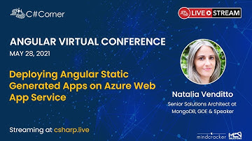 Deploying Angular Static Generated Apps on Azure Web App Service || Angular Virtual Conference 2021