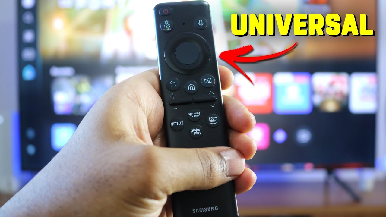 Como Usar o Controle da Smart TV Samsung como Controle Universal (Passo ...