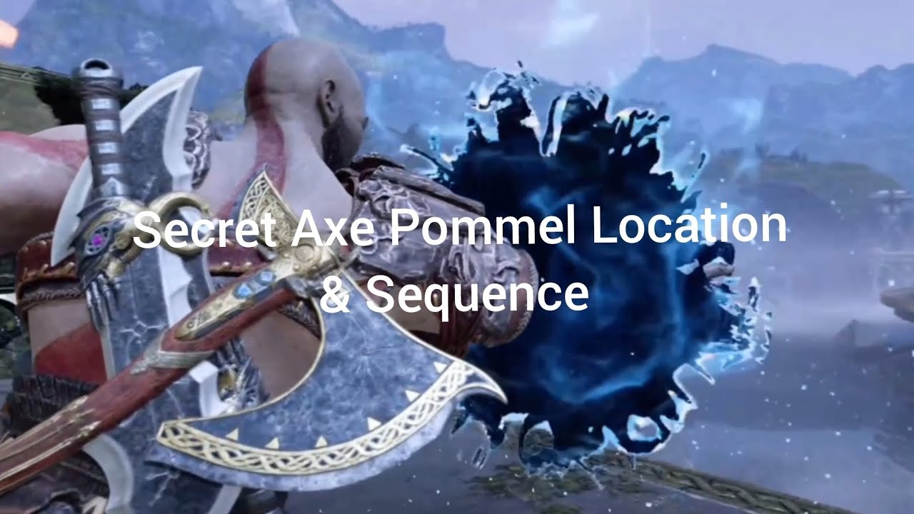 God of War | Secret Axe Pommel Location & Sequence.