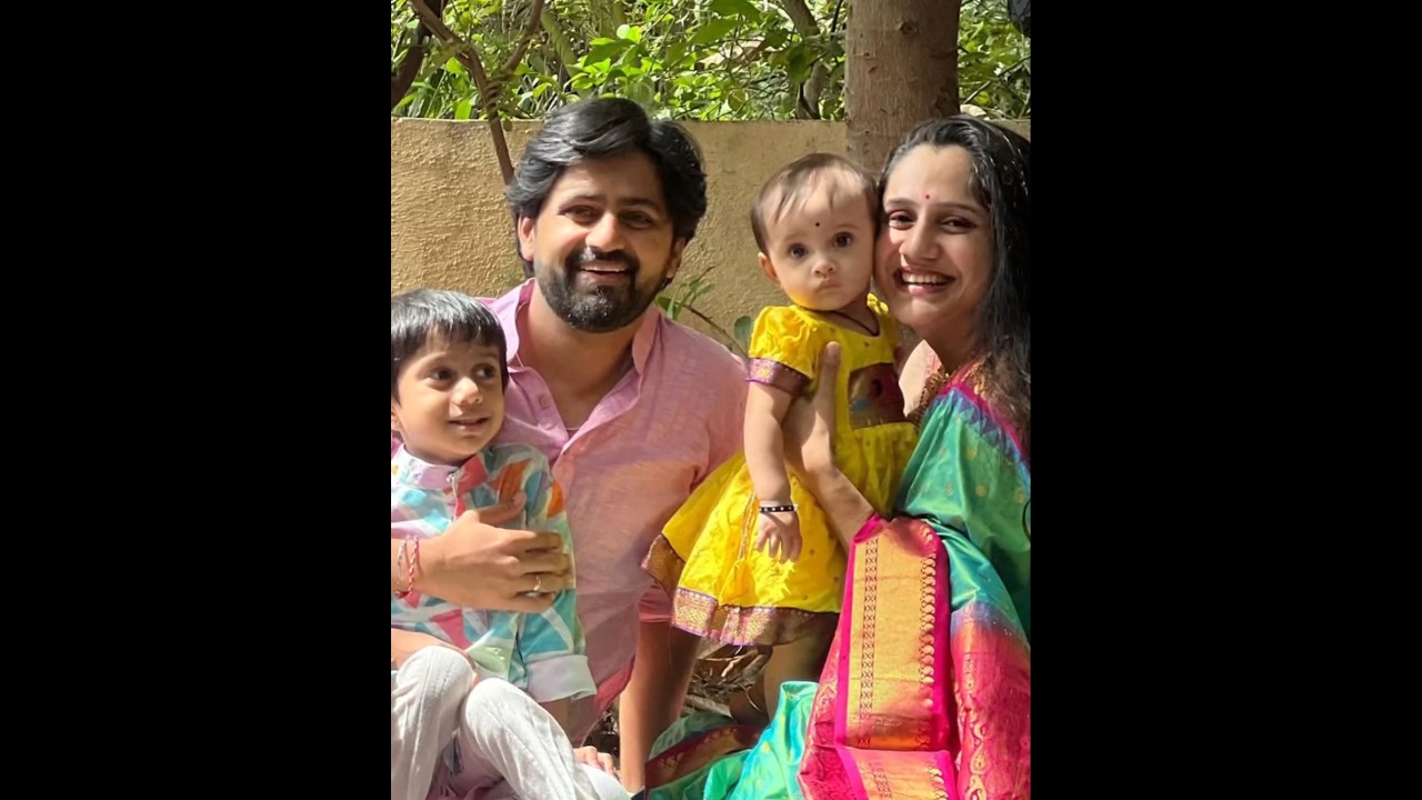 शशांक केतकरच्या मुलांना पाहिलं का?|Shashank Ketkar Child 