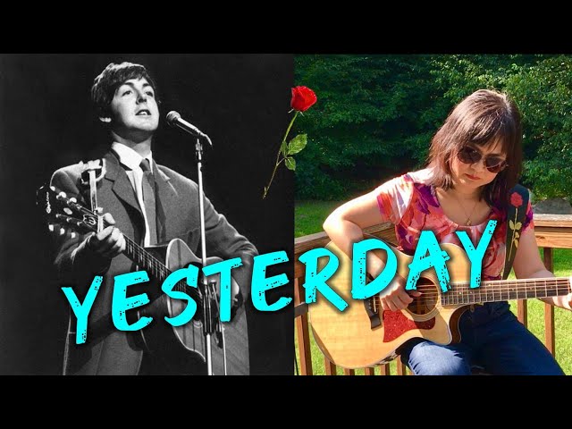 Yesterday - The Beatles - Guitar Cover - Jess Mancuso class=