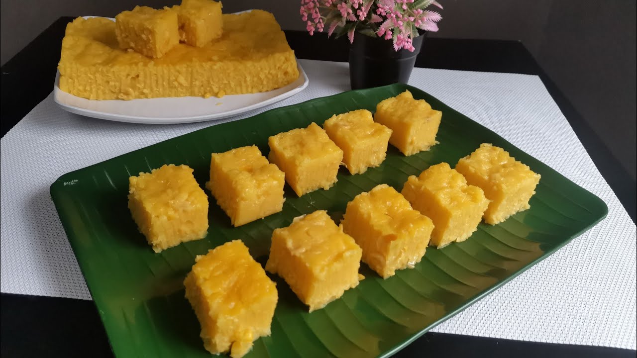 Resepi Puding Jagung  | Tips Sukat Menggunakan Tin