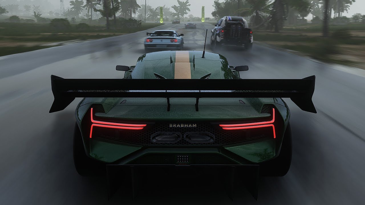 Forza Horizon 5 | Brabham BT62 - Unbeatable Goliath Rain Full Race Gameplay