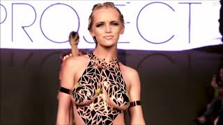 Olia Artanova The Black Tape Project Fashion Show Miami Swim Week 2019