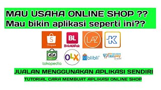 Cara membuat aplikasi sendiri di android || seperti shopee dan Lazada screenshot 4