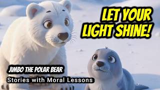 The Lost Baby Seal | Adventures of Jimbo, the Polar Bear | Kids Stories with Moral Lessons