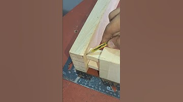Impressive Wood Joinery Method #howto #diy #tutorial #woodworking #tips #hack #youtubeshorts