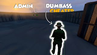 DayZ Admin DESTROYS $h!t Talking CHEATER! Ep44