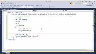 Do Until or Do While - Post Test Loops / Repetition  in VB.net
