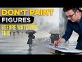 Top4 secret painting tips  how to paint figures in watercolor  painting tutorial  easy painting