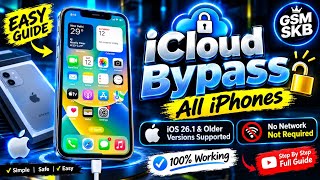 iCloud Bypass All iPhones 🔓 | No Network | iOS 26.1 & Older Versions Supported | GSM SKB screenshot 5