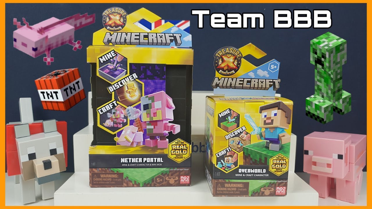 TREASURE X Minecraft Nether Portal 2個セット Treasure X Minecraft Nether Portal Craft — Learning Express