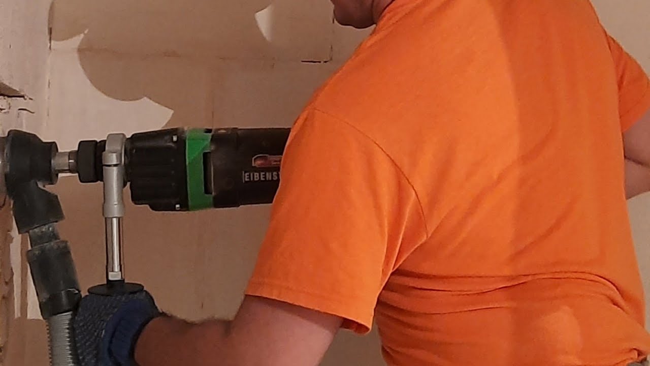 Алмазная резка подрозетников в кирпиче, бетоне без пыли дрелью ...