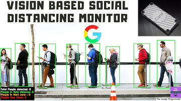 Social Distancing Monitor at Edge using Deep Learning Computer Vision Tutorial