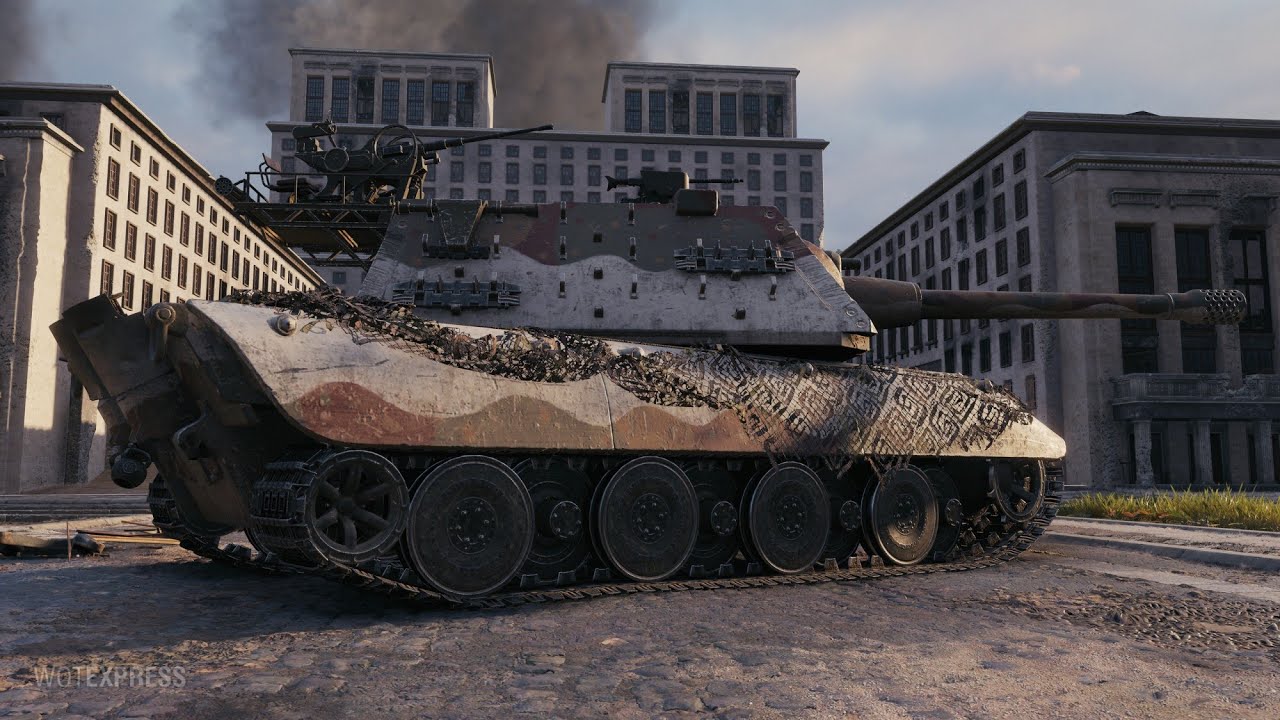 Патч 1.10. Е-100 после аппа.