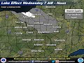 Lake Effect Snow Forecast Finger Lakes, NY January 19th, 2016