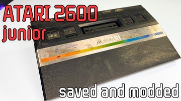Reviving a Dead Atari 2600 Jr. | Custom AV Mod & Full PCB Overhaul