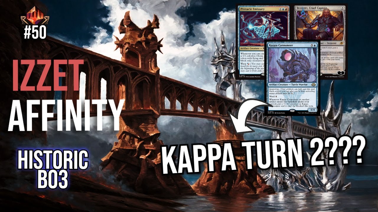 Izzet Affinity Deck | Historic Bo3 | High Mythic Rank | MTG Arena