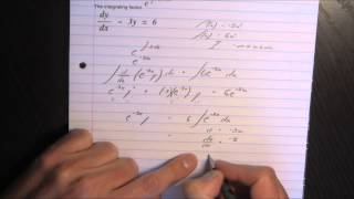 B10 Example problem with a linear equation