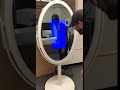 Portable Vanity Oval Mirror Photo Booth