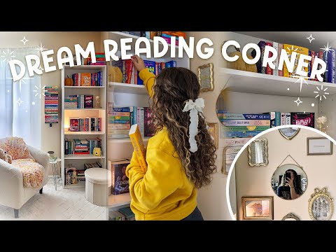 Building My Dream Reading Corner! 📚💭✨