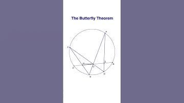 The Butterfly Theorem