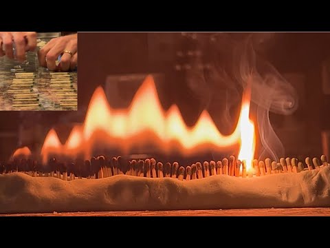 Most Matches Snapped in 30 Seconds - World Record