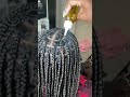 Oddly satisfying OILED HER BRAIDS #shorts