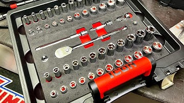 NEW - ICON 3/8 in. Drive SAE and Metric Modular General Service Socket Set W/Case, 54-Piece - #70469