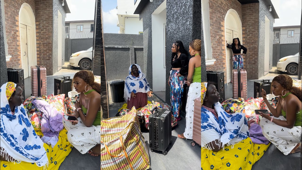 Everyone gather here!! My blind uncle’s wife AKA Olosho senior has given her life to Christ 