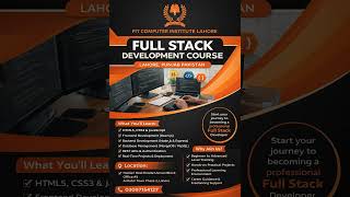 Full Stack Development Course Lahore, Punjab Pakistan