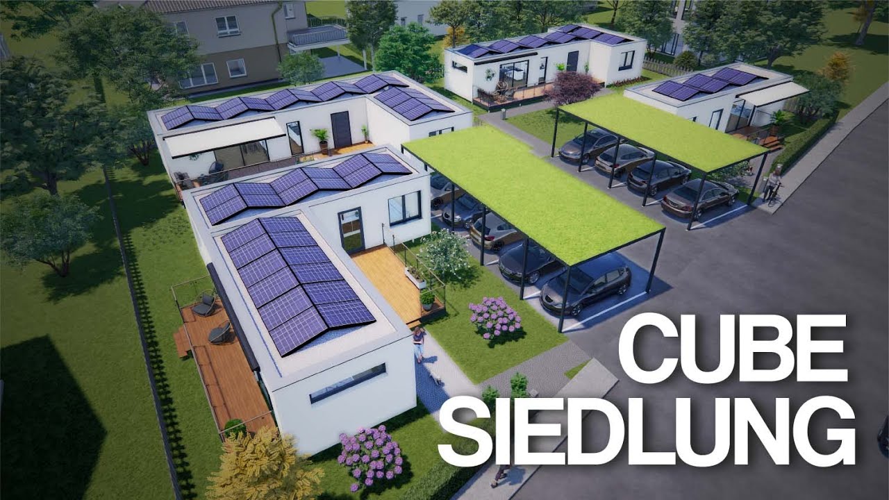 Konzept Cube Siedlung ┃LIGO CUBE