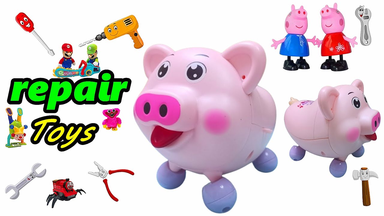 Rare ElectricToy Restoration 【Happy lovely Pig Repair】
