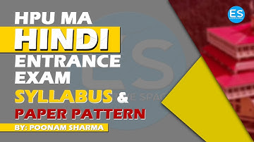 How To Prepare HPU MA Hindi Entrance Exam || Syllabus Question Paper Pattern || HPU & SPU MA Hindi
