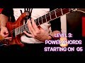 The 7 LEVELS of Smoke On The Water (Main Riff)