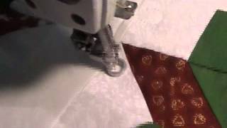 Holly Leaves On Swoon Block Quilt